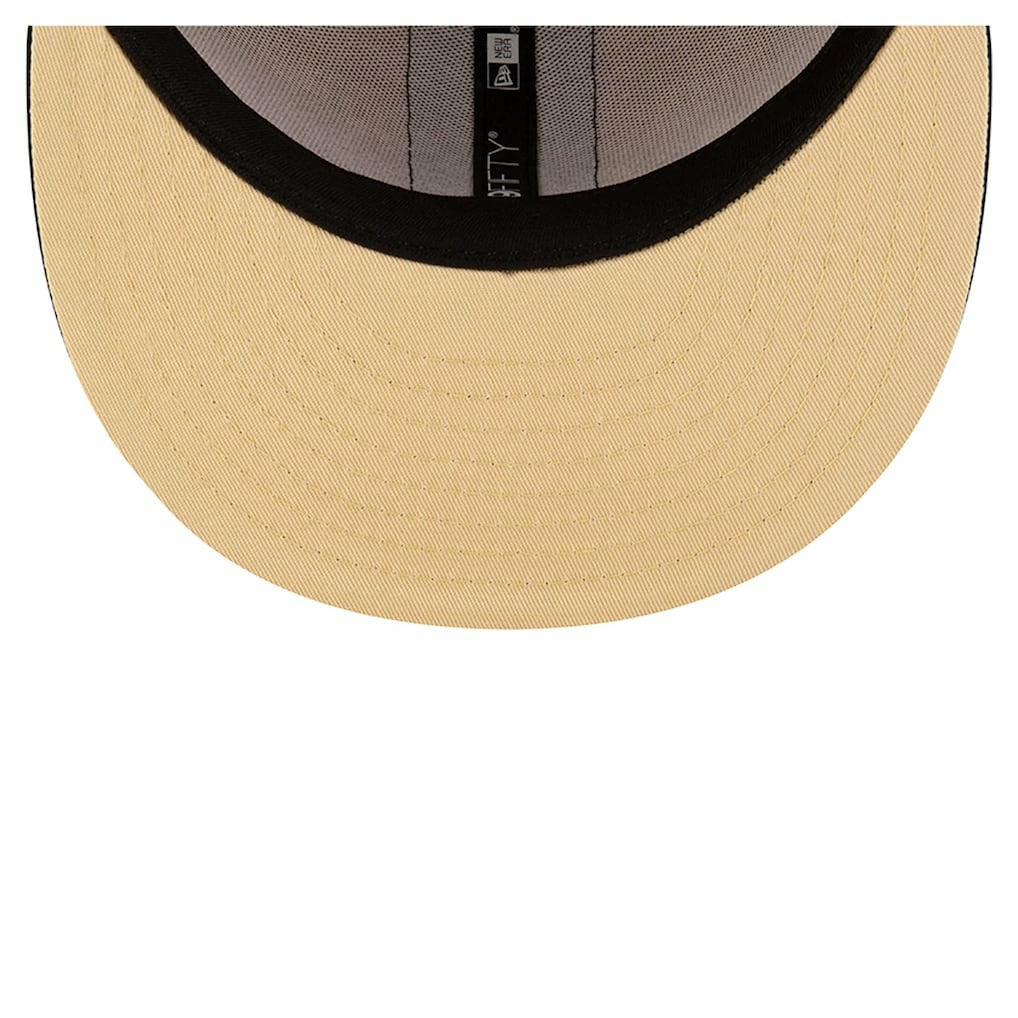 New Orleans Saints New Era Helmet 9FIFTY Snapback Hat Gold