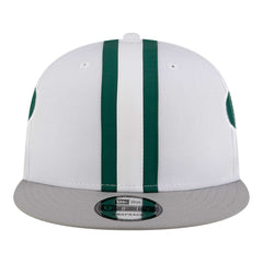 New York Jets New Era Throwback Helmet 9FIFTY Snapback Hat White