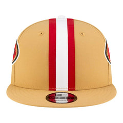 San Francisco 49ers New Era Helmet 9FIFTY Snapback Hat Gold
