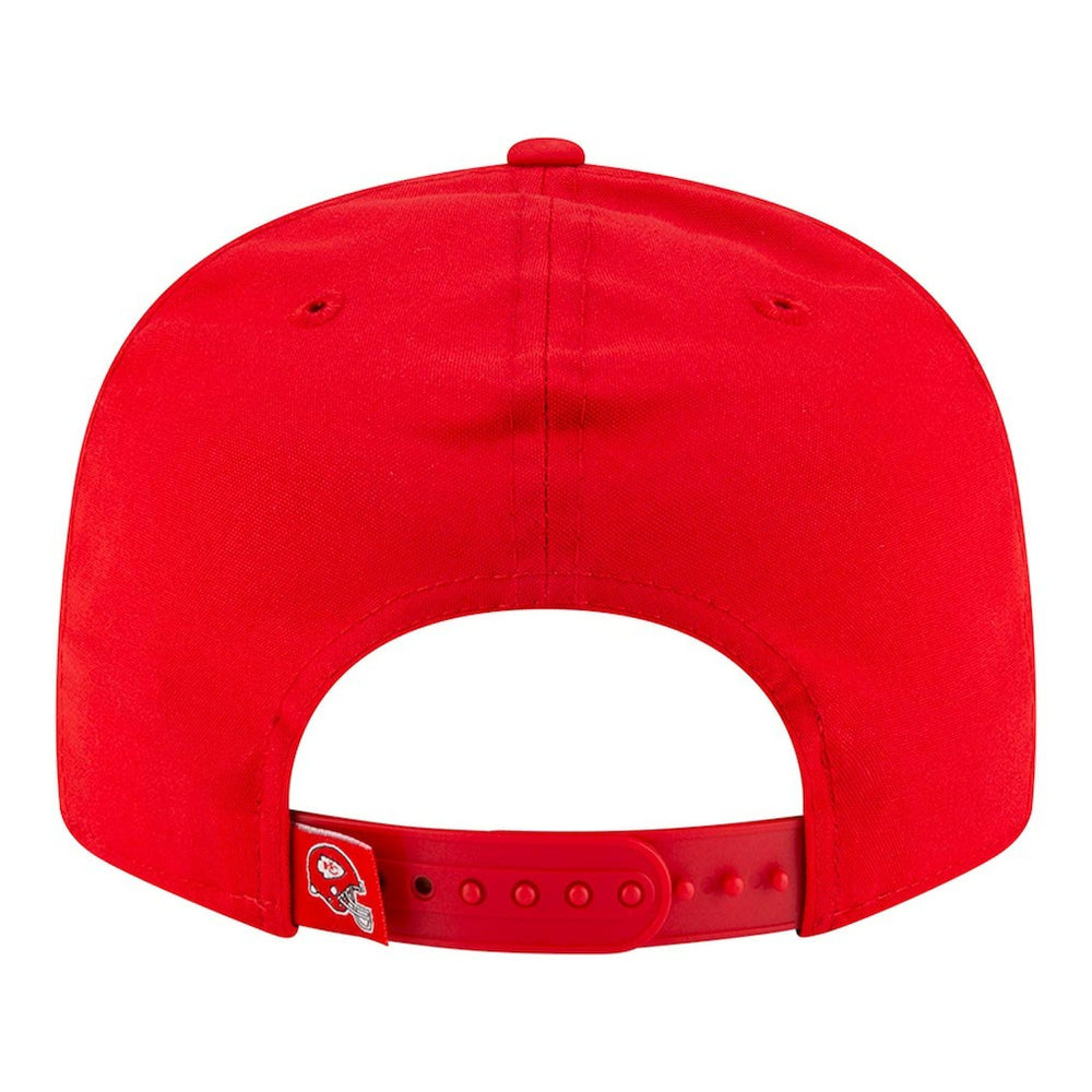 Kansas City Chiefs New Era Helmet 9FIFTY Snapback Hat Red