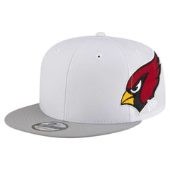 Arizona Cardinals New Era Helmet 9FIFTY Snapback Hat White