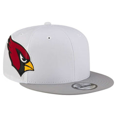 Arizona Cardinals New Era Helmet 9FIFTY Snapback Hat White