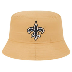 New Orleans Saints New Era Helmet Bucket Hat Gold