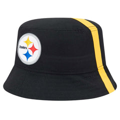 Pittsburgh Steelers New Era Helmet Bucket Hat Black