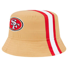 San Francisco 49ers New Era Helmet Bucket Hat Gold