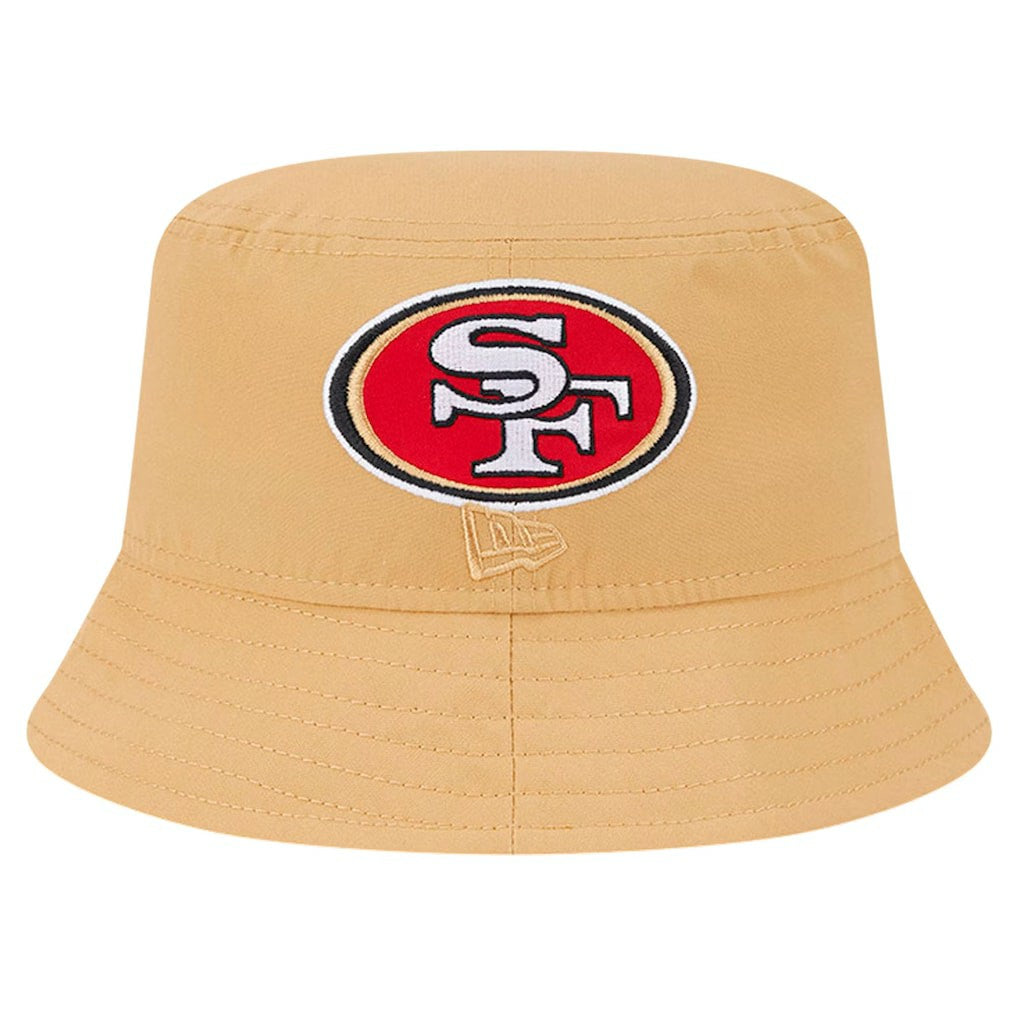 San Francisco 49ers New Era Helmet Bucket Hat Gold