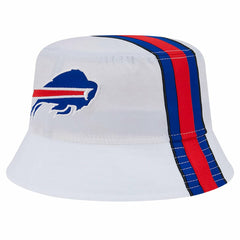 Buffalo Bills New Era Helmet Bucket Hat White