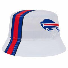 Buffalo Bills New Era Helmet Bucket Hat White