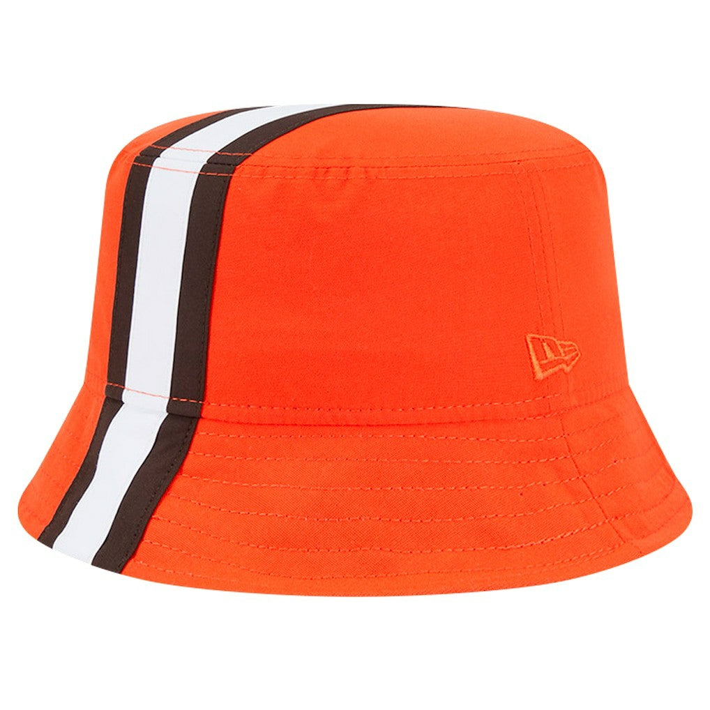 Cleveland Browns New Era Helmet Bucket Hat Orange