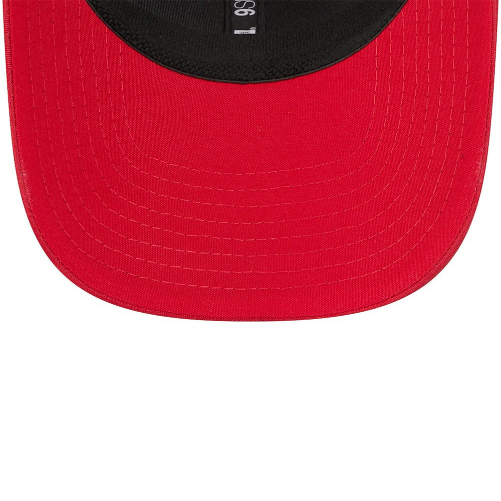 San Francisco 49ers New Era Adventure Camo Trucker 9SEVENTY Stretch-Snap Adjustable Hat Scarlet