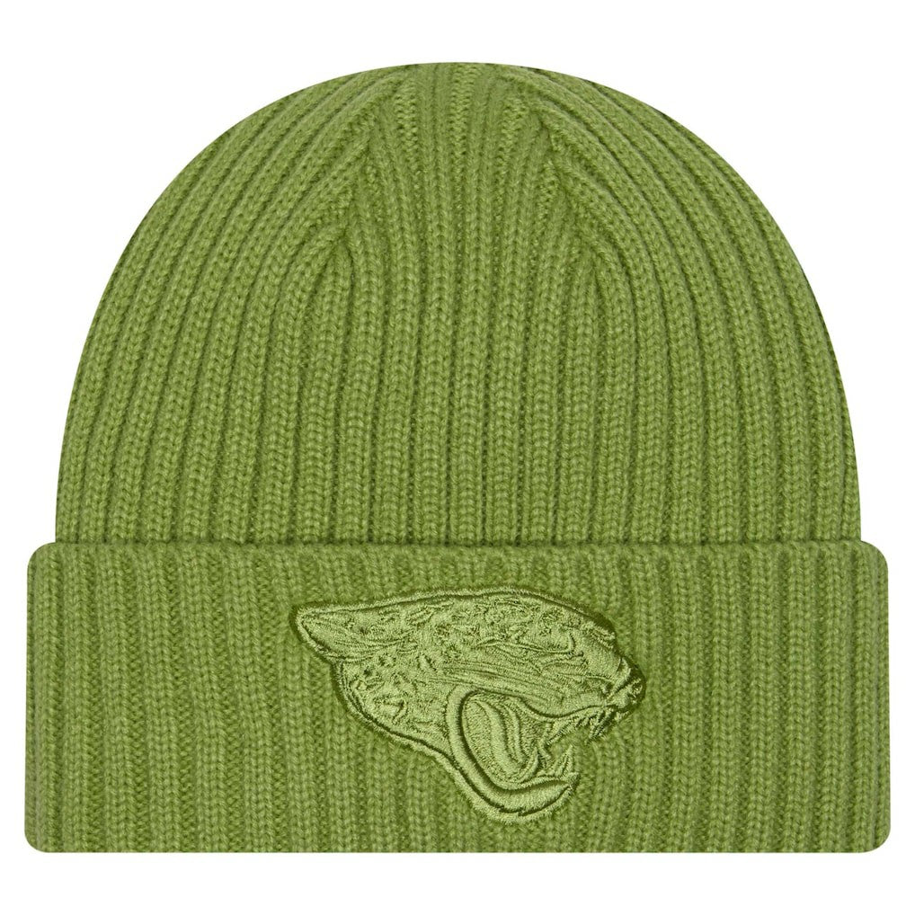 Jacksonville Jaguars New Era Color Pack Cuffed Knit Hat Green