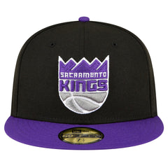Sacramento Kings 2-Tone 59FIFTY Fitted Hat Black/Purple | New Era US