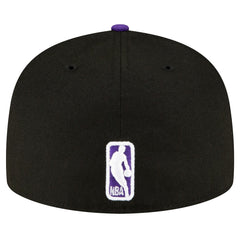 Sacramento Kings 2-Tone 59FIFTY Fitted Hat Black/Purple | New Era US