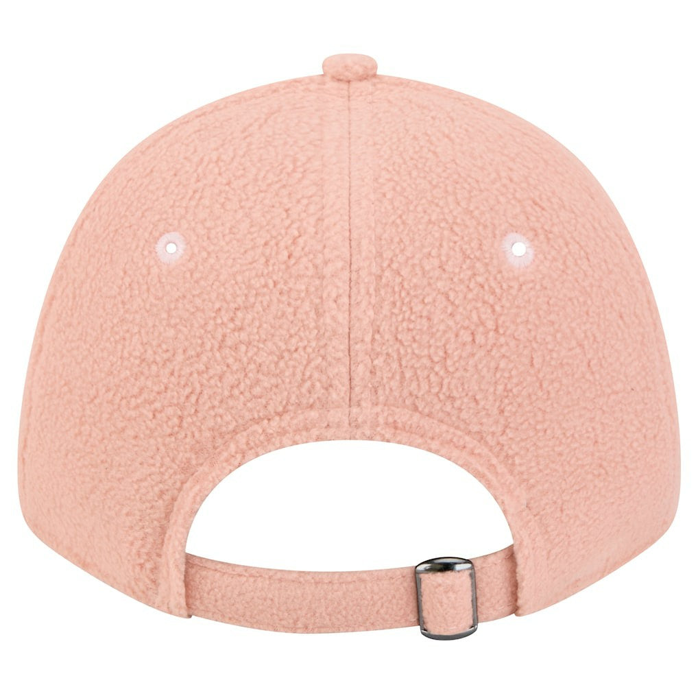 San Francisco 49ers New Era Women's Cozy Sherpa 9FORTY Adjustable Hat Light Pink