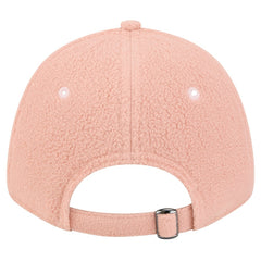San Francisco 49ers New Era Women's Cozy Sherpa 9FORTY Adjustable Hat Light Pink