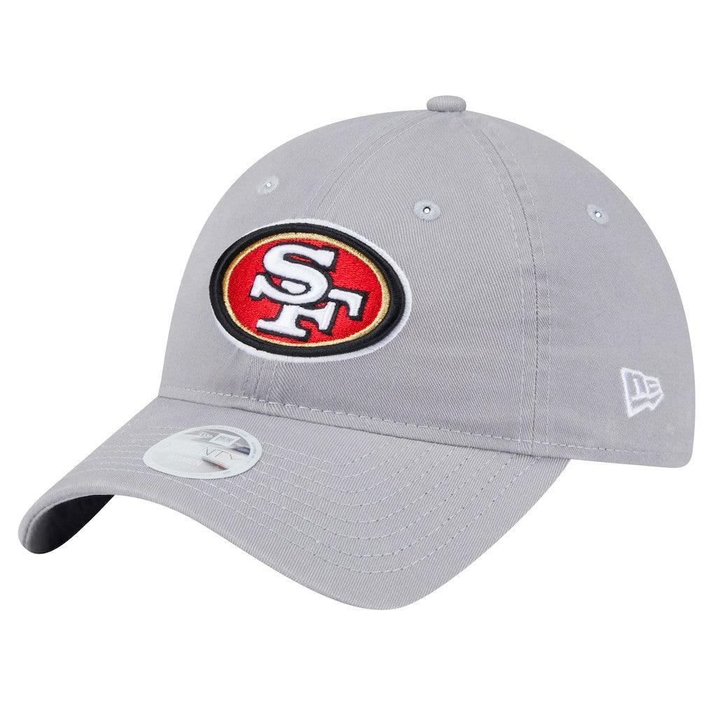 San Francisco 49ers New Era Women's Main 9TWENTY Adjustable Hat Gray