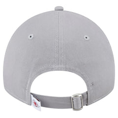 Kansas City Chiefs New Era Women's Main 9TWENTY Adjustable Hat Gray