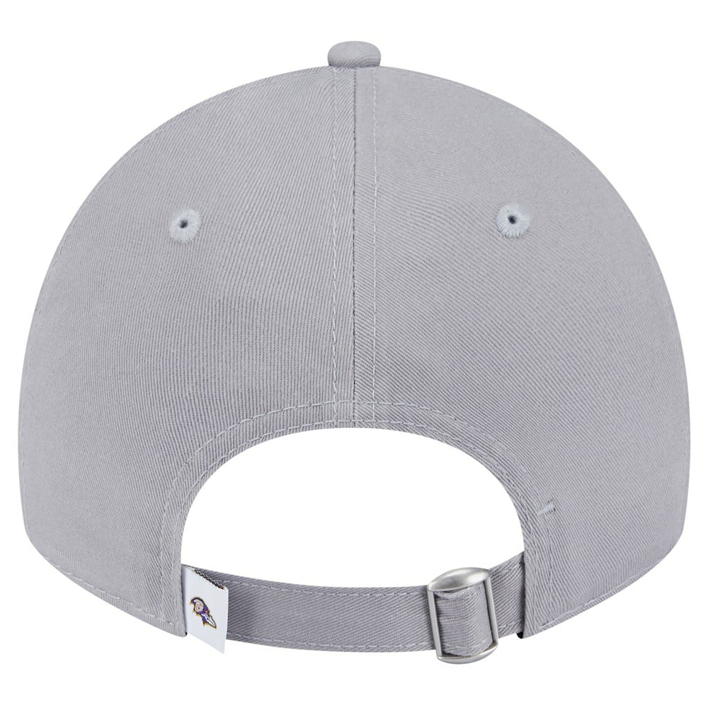 Baltimore Ravens New Era Women's Main 9TWENTY Adjustable Hat Gray