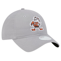 Cleveland Browns New Era Women's Main 9TWENTY Adjustable Hat Gray
