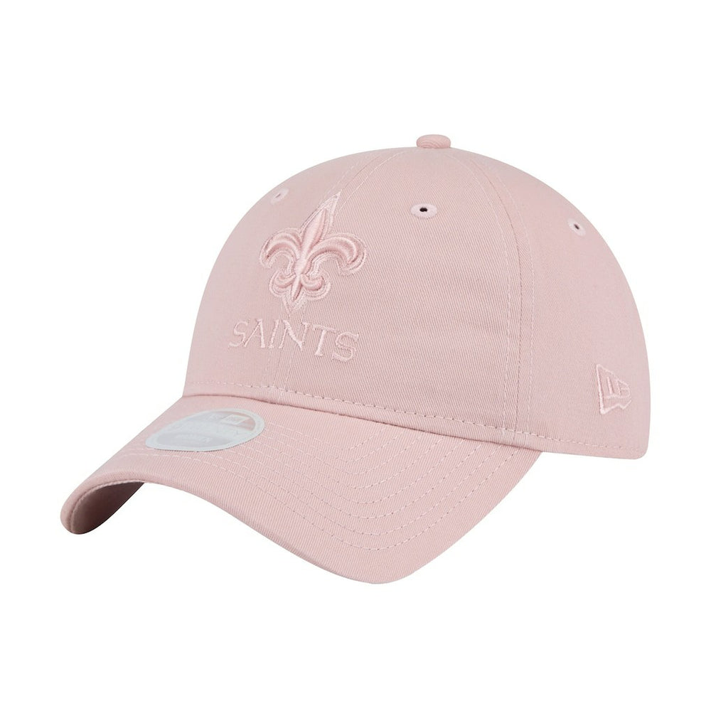 New Orleans Saints New Era Women's Main 9TWENTY Adjustable Hat Main 9TWENTY Adjustable Hat Light Pink