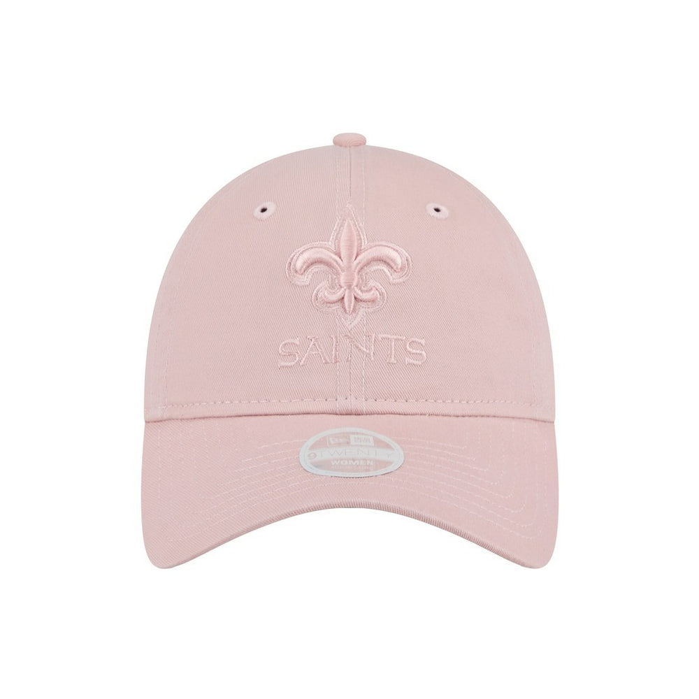 New Orleans Saints New Era Women's Main 9TWENTY Adjustable Hat Main 9TWENTY Adjustable Hat Light Pink