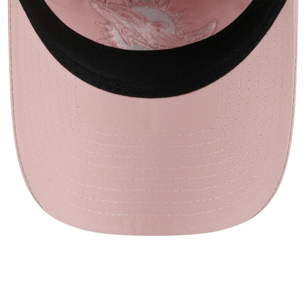 Miami Dolphins New Era Women's Main 9TWENTY Adjustable Hat Light Pink