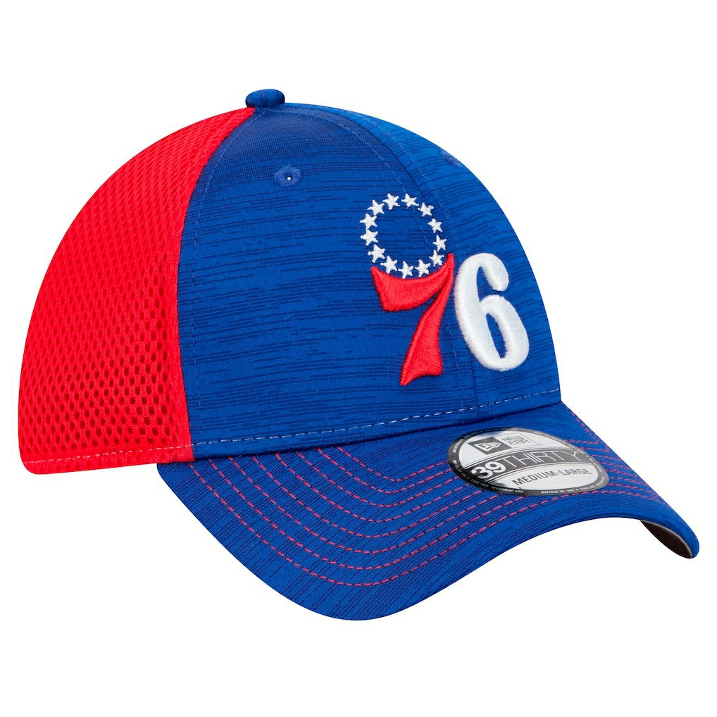 Philadelphia 76ers Active Tech Neo Flex 39THIRTY Flex Hat Royal/Red | New Era for sale