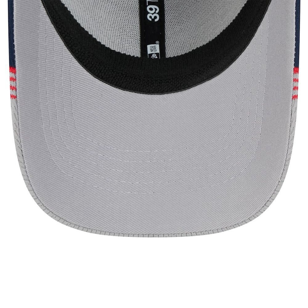 New Orleans Pelicans Active Trim 39THIRTY Flex Hat Gray/Navy | New Era