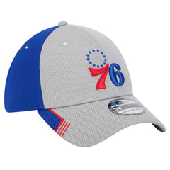 Philadelphia 76ers Active Trim 39THIRTY Flex Hat Gray/Royal | New Era outlet