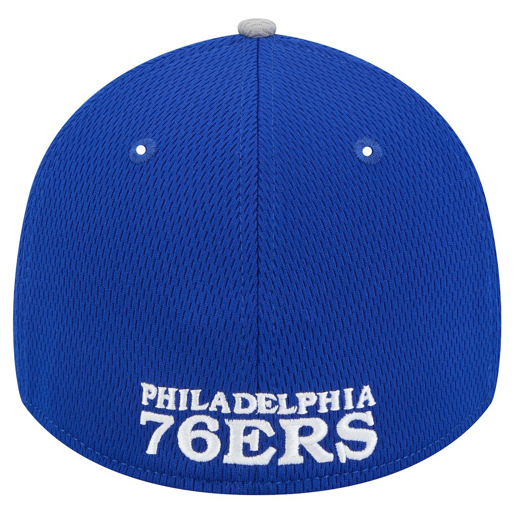 Philadelphia 76ers Active Trim 39THIRTY Flex Hat Gray/Royal | New Era outlet