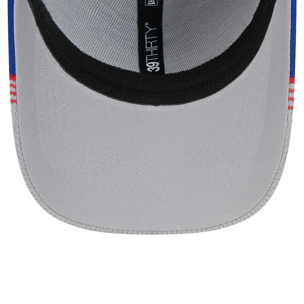 Philadelphia 76ers Active Trim 39THIRTY Flex Hat Gray/Royal | New Era outlet