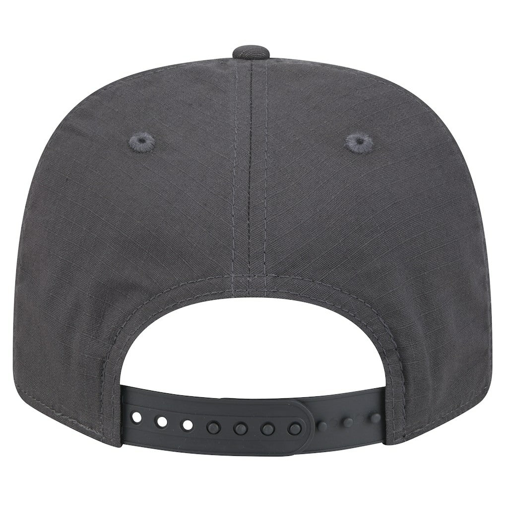 Chicago Bulls Team Elevated Patch 9SEVENTY Adjustable Hat Graphite | New Era US