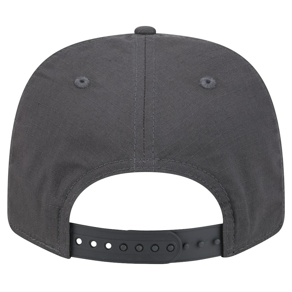 Chicago Bulls Team Elevated Patch 9SEVENTY Adjustable Hat Graphite | New Era US