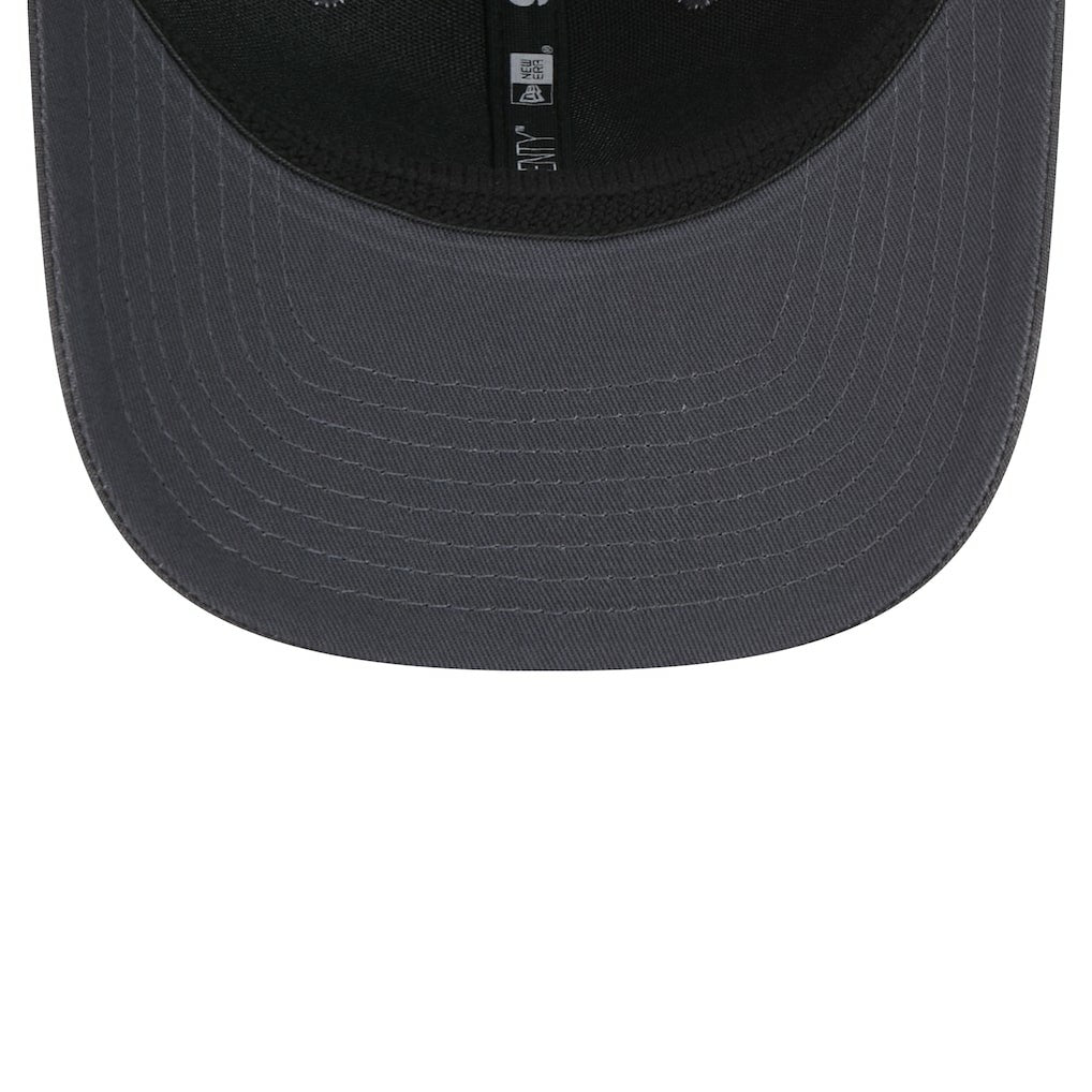 Chicago Bulls Team Elevated Patch 9SEVENTY Adjustable Hat Graphite | New Era US