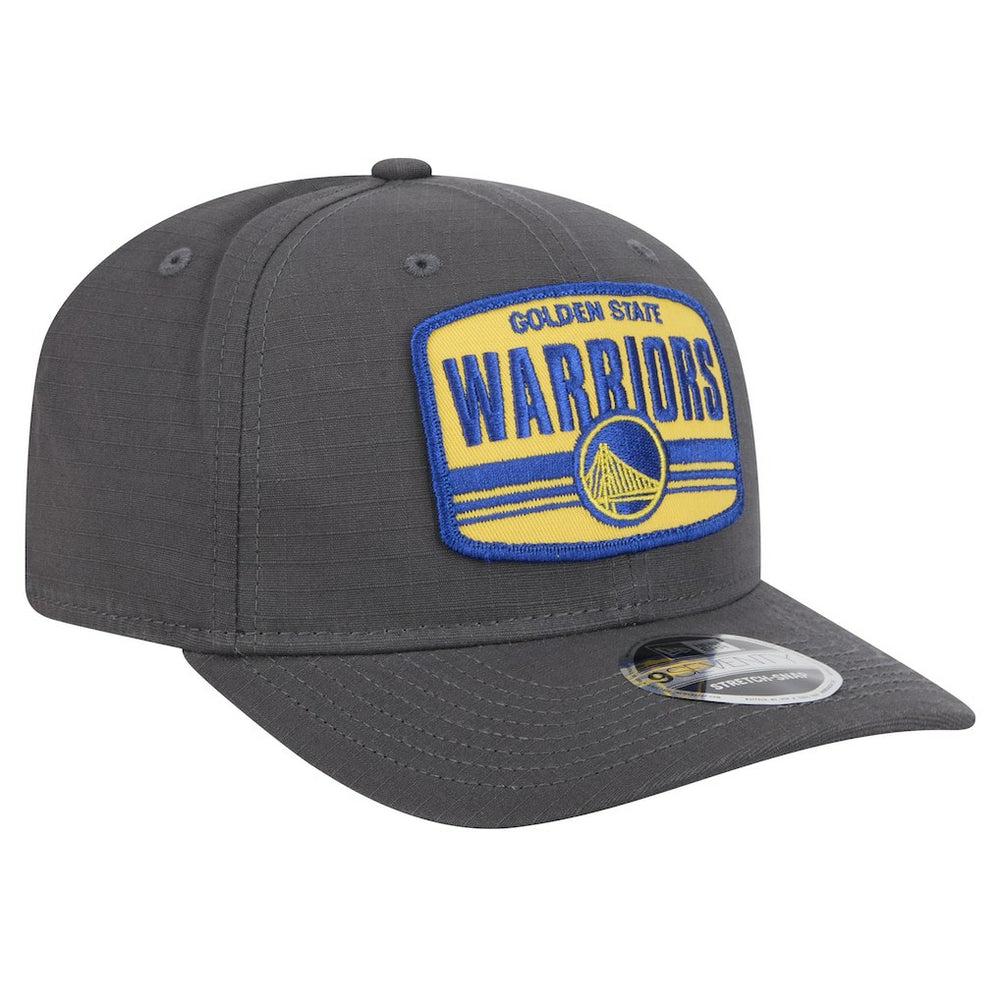 Golden State Warriors Team Elevated Patch 9SEVENTY Adjustable Hat for sale Graphite | New Era