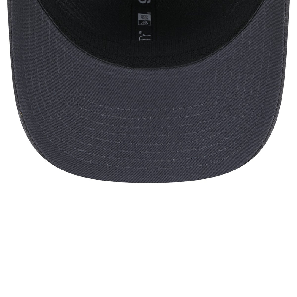 Miami Heat Team Elevated Patch 9SEVENTY Adjustable Hat Graphite | New Era Near Me