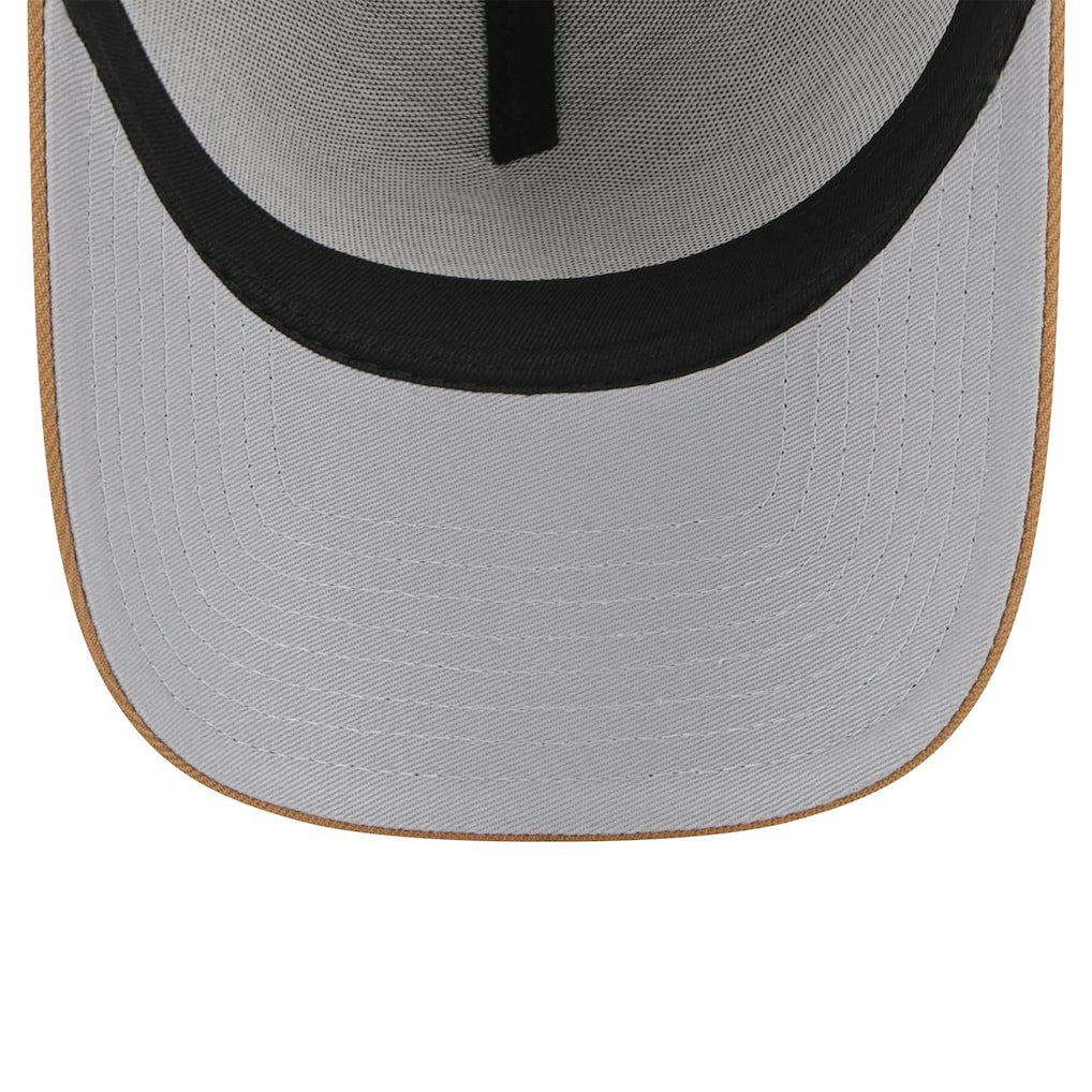 Philadelphia 76ers 9FORTY A-Frame Trucker Adjustable Hat Tan | New Era