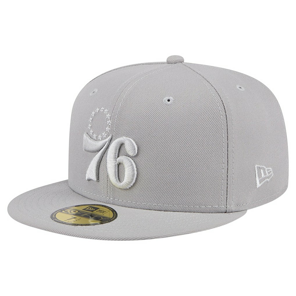 Philadelphia 76ers Color Pack 59FIFTY Fitted Hat Gray | New Era