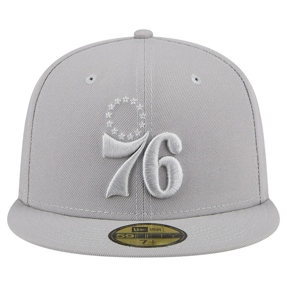 Philadelphia 76ers Color Pack 59FIFTY Fitted Hat Gray | New Era