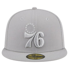 Philadelphia 76ers Color Pack 59FIFTY Fitted Hat Gray | New Era