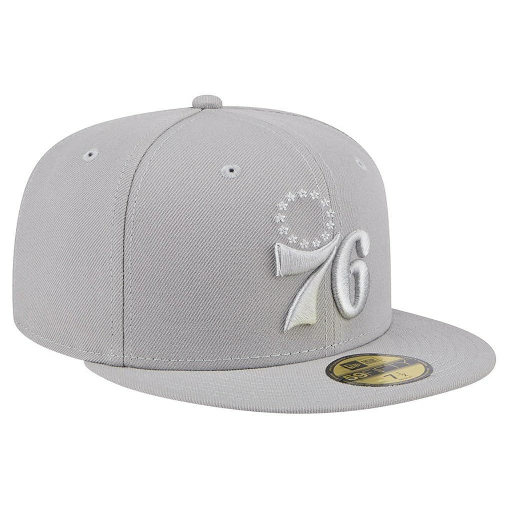 Philadelphia 76ers Color Pack 59FIFTY Fitted Hat Gray | New Era