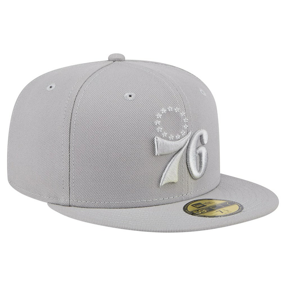 Philadelphia 76ers Color Pack 59FIFTY Fitted Hat Gray | New Era