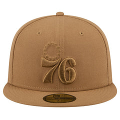 Philadelphia 76ers 59FIFTY Fitted Hat Tan | New Era outlet