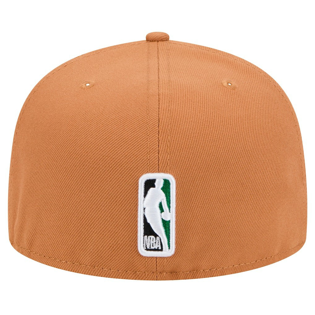 Boston Celtics Color Pack 59FIFTY Fitted Hat Tan | New Era online