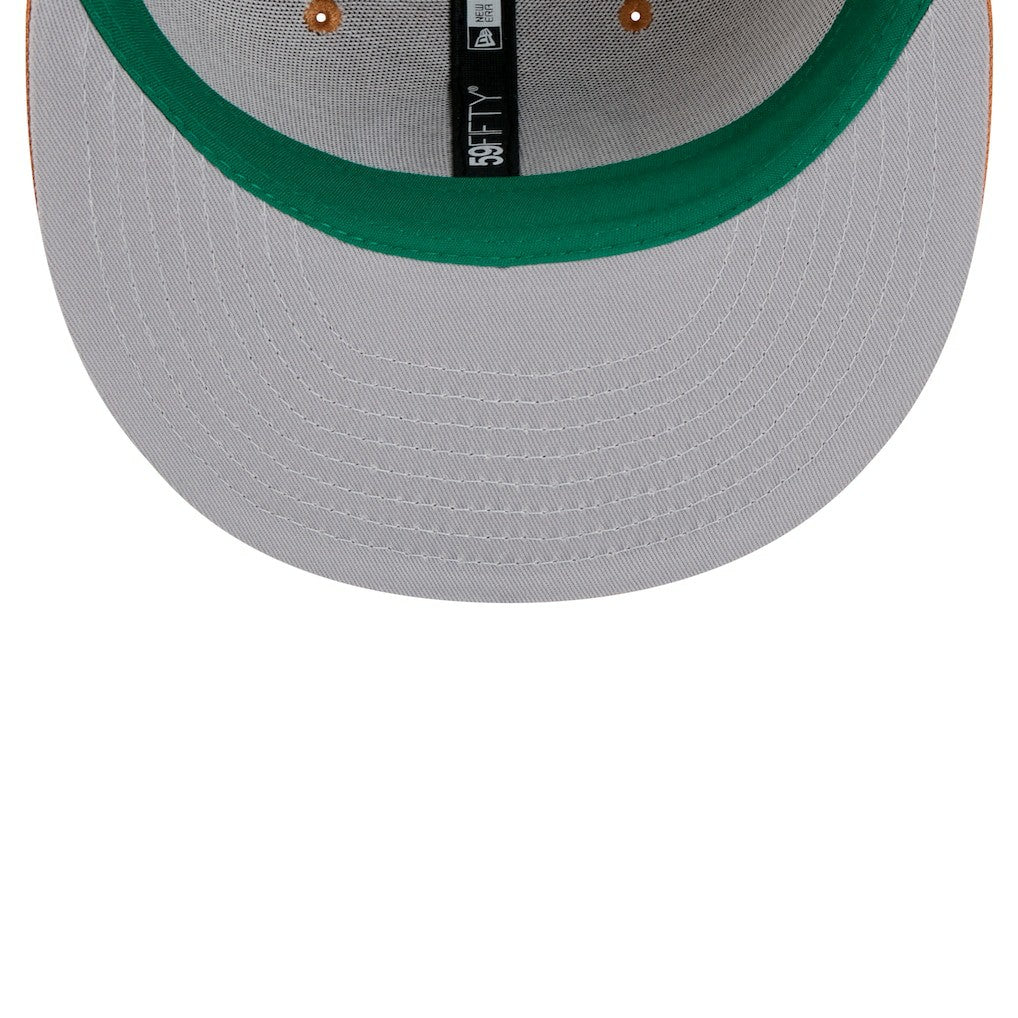 Boston Celtics Color Pack 59FIFTY Fitted Hat Tan | New Era online