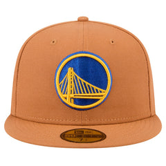 Golden State Warriors Color Pack 59FIFTY Fitted Hat for sale Tan | New Era Near Me