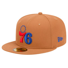 Philadelphia 76ers Color Pack 59FIFTY Fitted Hat Tan | New Era online