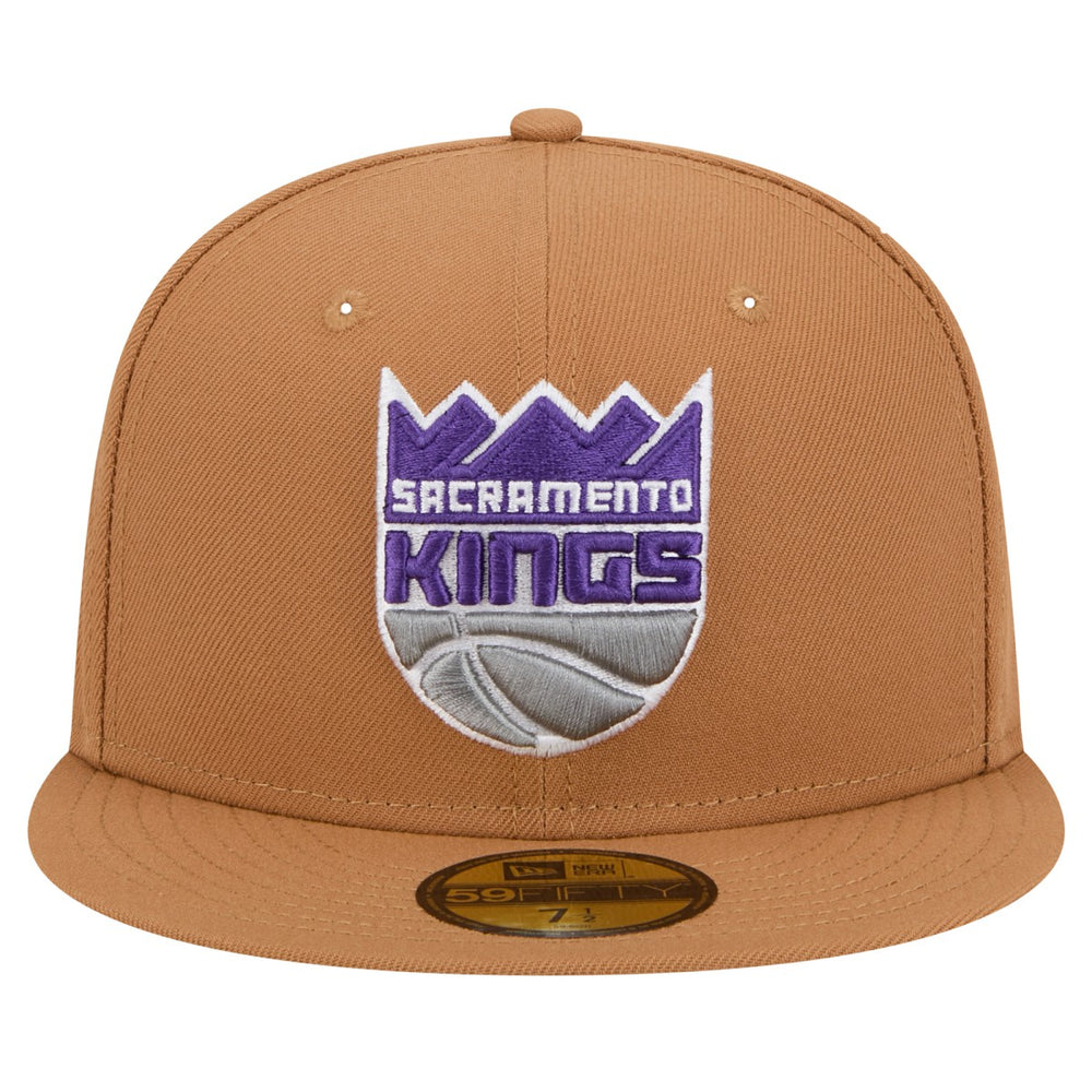 Sacramento Kings Color Pack 59FIFTY Fitted Hat Tan | New Era outlet