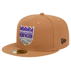 Sacramento Kings Color Pack 59FIFTY Fitted Hat Tan | New Era outlet