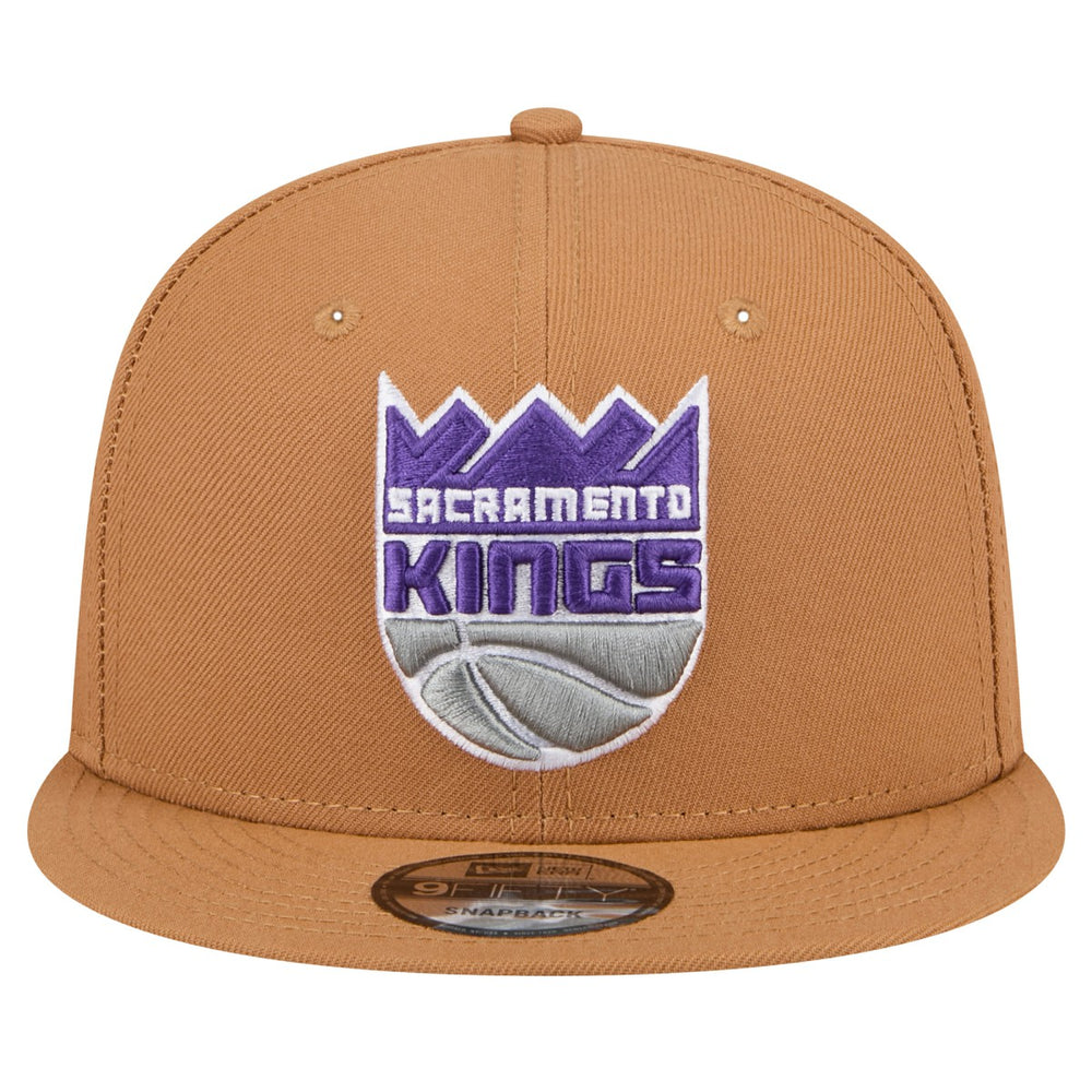 Sacramento Kings Color Pack 9FIFTY Snapback Hat Tan | New Era Lifestyle